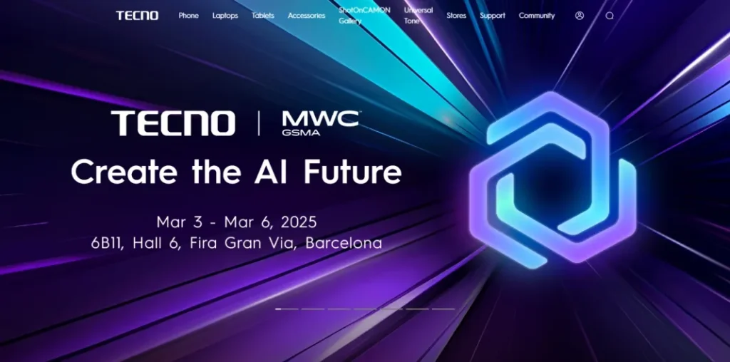 Tecno to Showcase AI-Driven Innovations at MWC Barcelona 2025