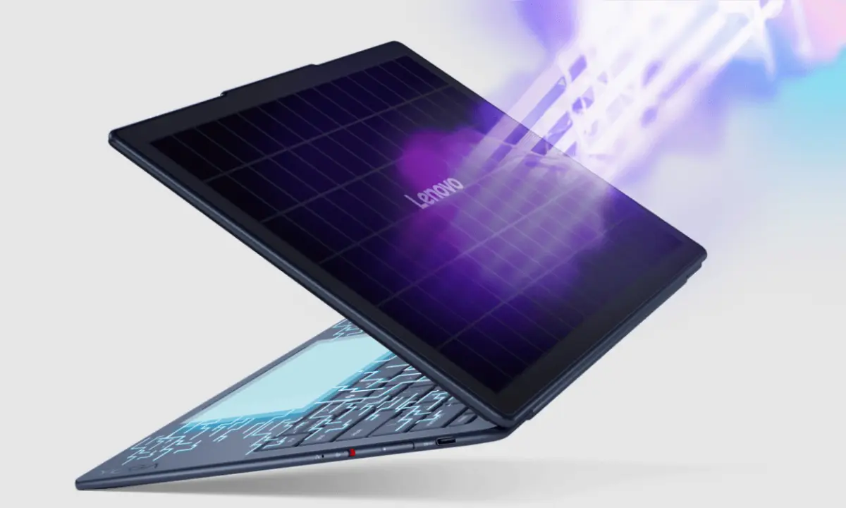 MWC 2025: Lenovo’s New Yoga Laptop Can Charge with Sunlight