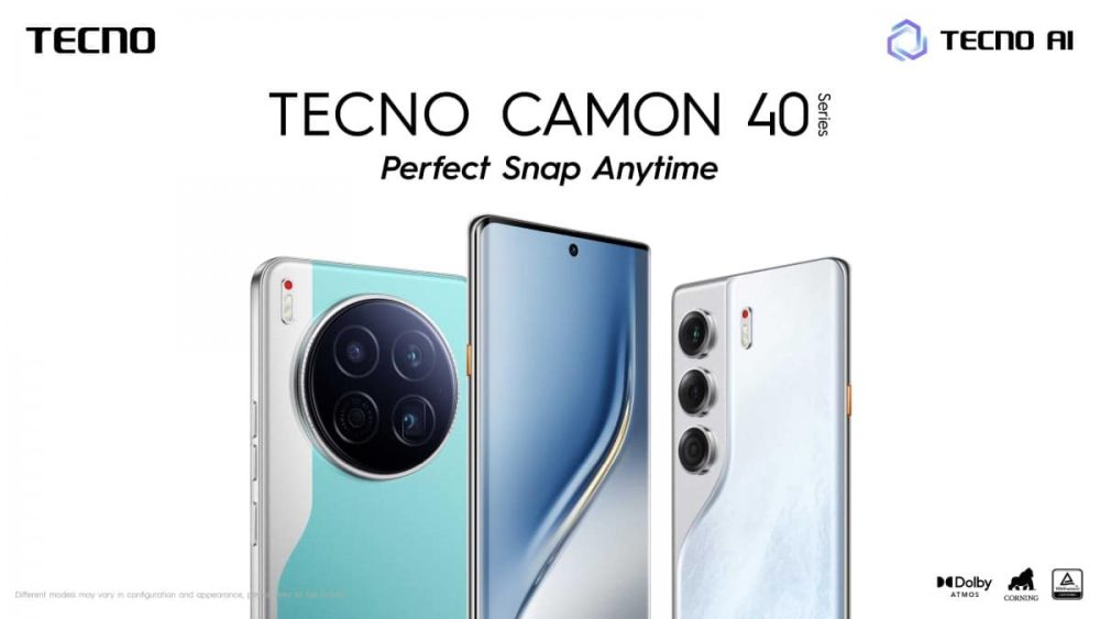 Tecno unveils the Camon 40 series with four new models