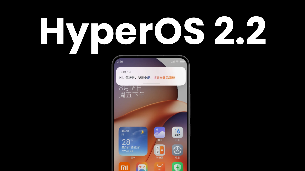 HyperOS 2.2 update is almost ready for these 12 Xiaomi phones