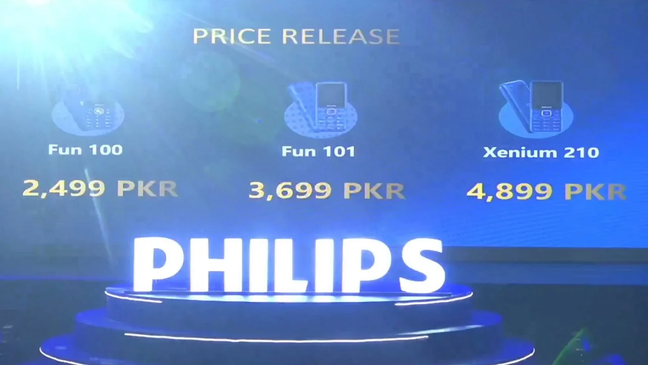Philips Mobile Officially Launches in Pakistan with Affordable Feature Phones