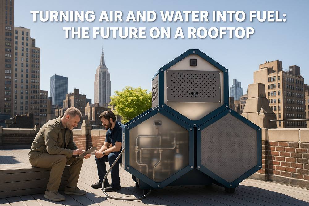 This Tiny Machine Makes Petrol Using Just Air and Water