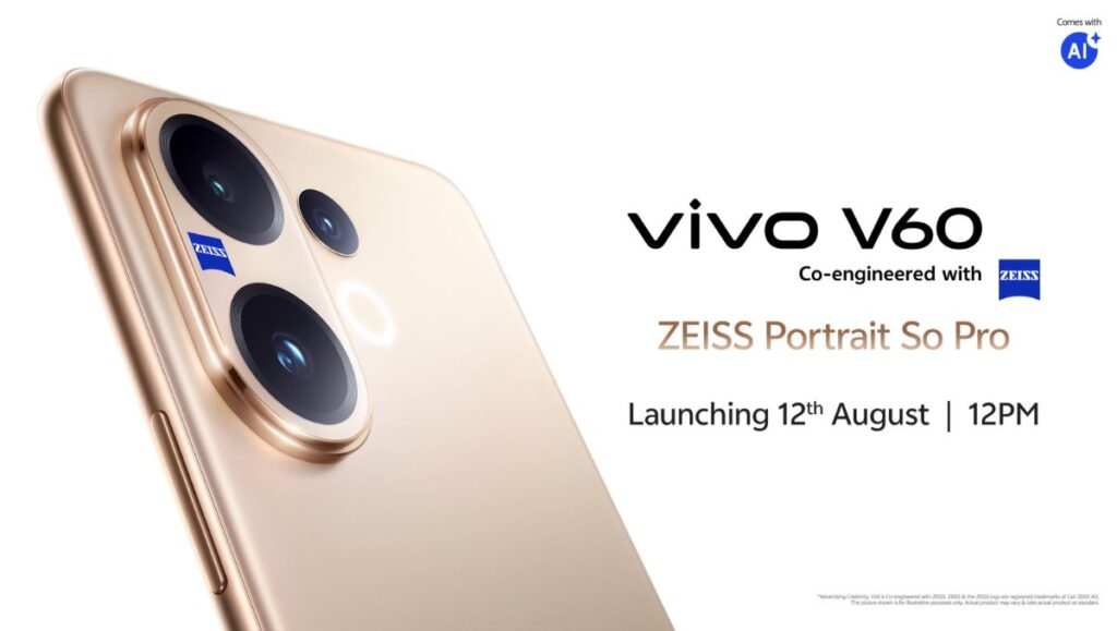 Vivo V60 India launch date officially confirmed