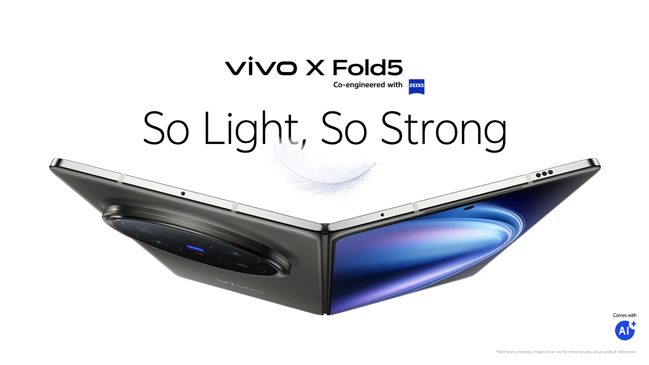 vivo X Fold5 Now Available Across Pakistan with Exclusive Launch Offer