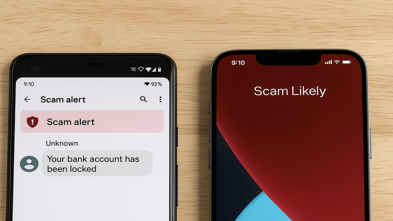 New Study Finds Android Outperforms iOS in Blocking Scam Messages and Fraud Attempts