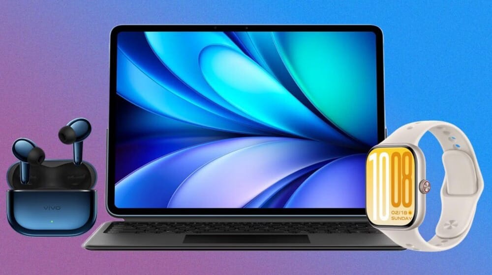 Vivo’s New Tablet and Wearables Drop Alongside X300 Series Starting at Just $56