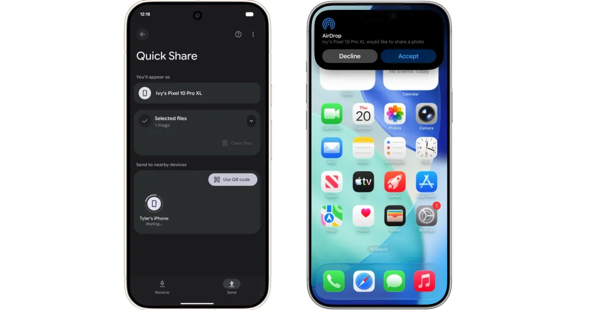 Not Just Pixel Anymore, All Snapdragon Android Phones Will Soon Share Files With iPhones